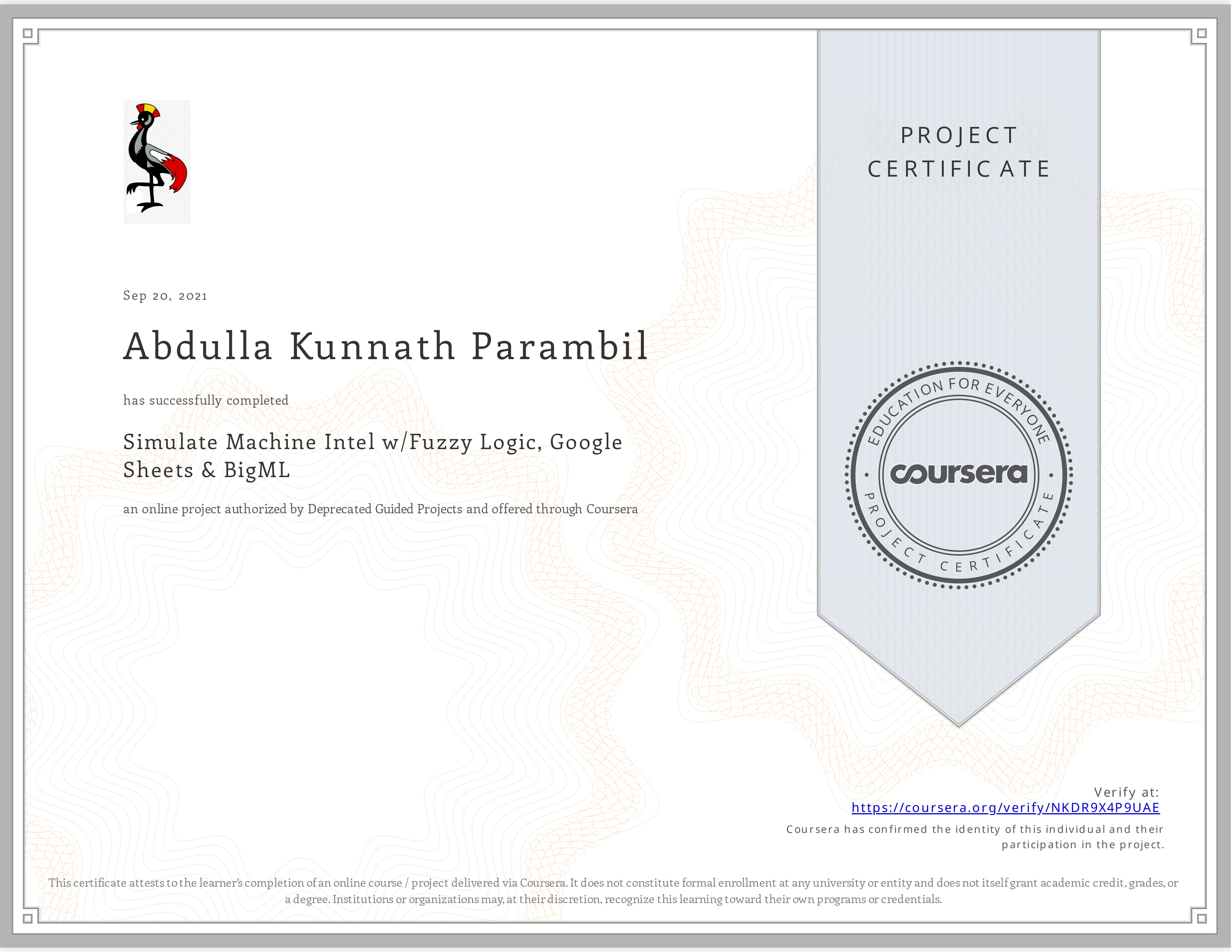 Simulate AI using Fuzzy Logic, Sheets, and BigML